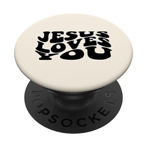jesus loves you religion church easter christian cute christ popsockets swappable popgrip