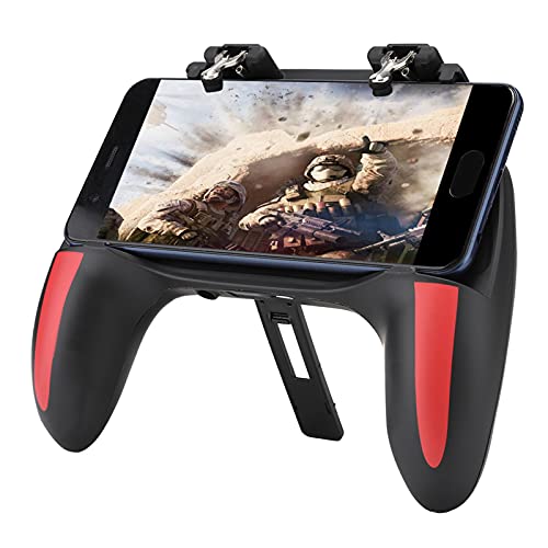 Gamepad for Smartphone, Mobile Gaming Handle Dual Cooling Fans Comfortable Grip Quiet Operation Faster Cooling for 4.7-6.5inch Phones