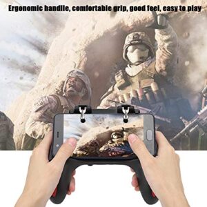 Gamepad for Smartphone, Mobile Gaming Handle Dual Cooling Fans Comfortable Grip Quiet Operation Faster Cooling for 4.7-6.5inch Phones