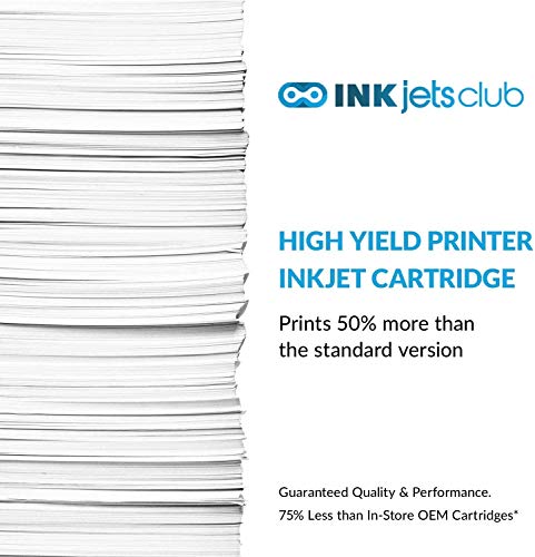 INKjetsclub High Yield Ink Cartridge Replacement for Brother LC101/103. Works with MFC-J285DW MFC-J4310DW MFC-J4410DW MFC-J450DW MFC-J4510DW Printers. 4 Pack (Black, Cyan, Magenta, Yellow)