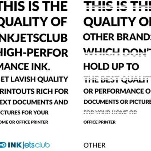 INKjetsclub High Yield Ink Cartridge Replacement for Brother LC101/103. Works with MFC-J285DW MFC-J4310DW MFC-J4410DW MFC-J450DW MFC-J4510DW Printers. 4 Pack (Black, Cyan, Magenta, Yellow)