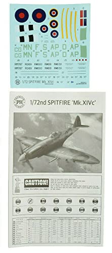 Premium Hobbies Spitfire Mk. XIV C 1:72 Plastic Model Airplane Kit 132V