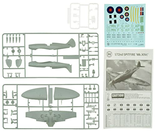 Premium Hobbies Spitfire Mk. XIV C 1:72 Plastic Model Airplane Kit 132V