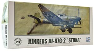 premium hobbies junkers ju-87g-2 stuka 1:72 plastic model airplane kit 133v