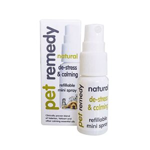 pet remedy natural de-stress & calming spray for cats & dogs 15 ml