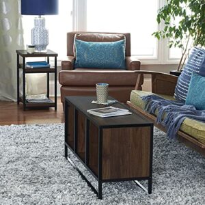 Household Essentials TV Stand, Walnut