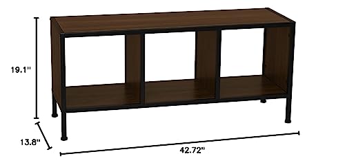 Household Essentials TV Stand, Walnut