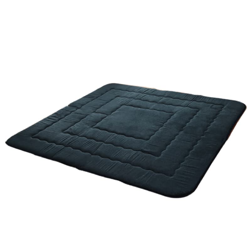 Kotstsu Mattress Rug Under Kotatsu Table shikibuton Made in Japan Warm Mattress 74.8" x 51.1" Modelno Navy