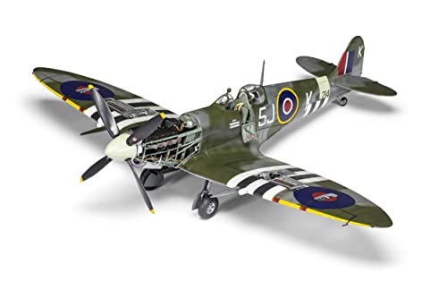 Airfix Supermarine Spitfire MK IXc 1:24 WWII Military Aviation Plastic Model Kit A17001