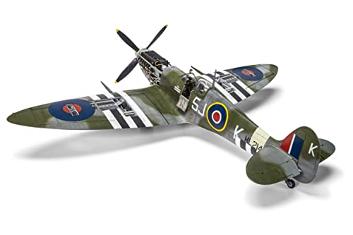 Airfix Supermarine Spitfire MK IXc 1:24 WWII Military Aviation Plastic Model Kit A17001