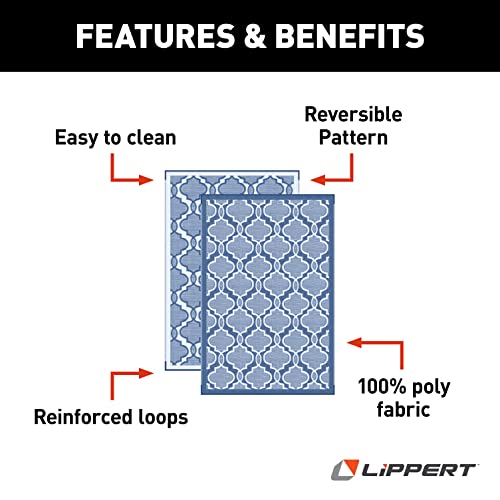 Lippert Reversible All-Weather RV Patio Mat