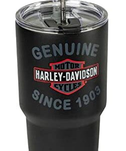 Harley-Davidson Genuine Travel Mug & Tumbler Set, Double-Wall Stainless Steel