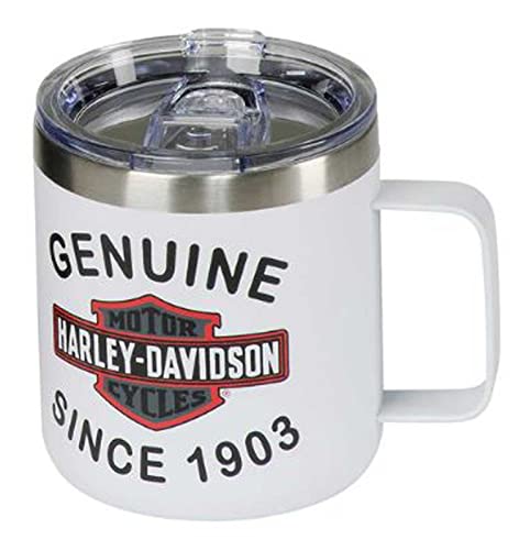 Harley-Davidson Genuine Travel Mug & Tumbler Set, Double-Wall Stainless Steel