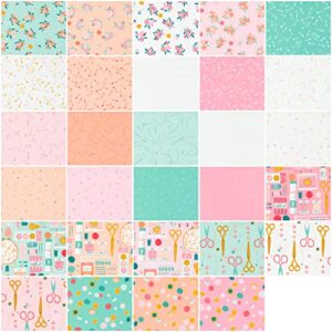 Paper + Cloth Sew Wonderful Charm Pack 42 5-inch Squares Moda Fabrics 25110PP