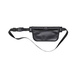 fidlock hermetic sling phone dry bag - waterproof pouch for cellphone with magnetic self-sealing closure - full touch functionality through the case - black