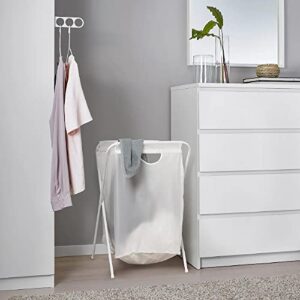I-K-E-A JALL Laundry Bag with Stand, White 18 Gallon