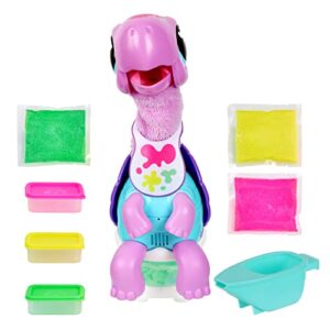 little live pets gotta go turdle value pack | interactive plush toy that eats, sings, dances, poops and talks. bonus food, containers and bib. batteries included. for kids ages 4+ | amazon exclusive
