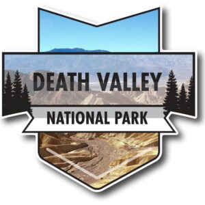 Death Valley National Park Magnet | 4.7-Inch by 4.5-Inch | 2-Pack | 30 MIL Heavy Duty Magnetic Material | MPD926