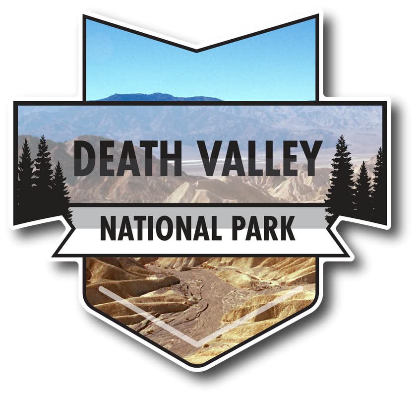 Death Valley National Park Magnet | 4.7-Inch by 4.5-Inch | 2-Pack | 30 MIL Heavy Duty Magnetic Material | MPD926