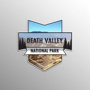Death Valley National Park Magnet | 4.7-Inch by 4.5-Inch | 2-Pack | 30 MIL Heavy Duty Magnetic Material | MPD926