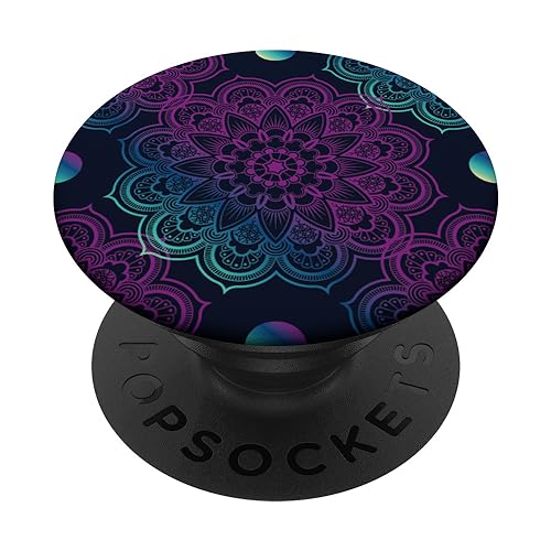 Mandala Art Geometric Meditation Mindfulness Peace Seeker PopSockets Standard PopGrip