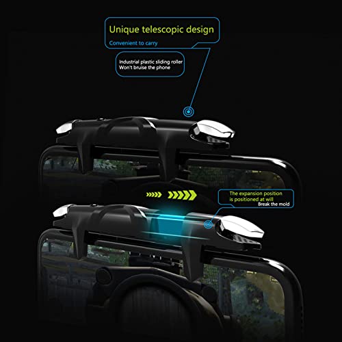 01 02 015 Pubg Mobile Trigger, Four Speed Mobile Pulse Mobile Game Pubg Mobile Controller for Mobile Phones