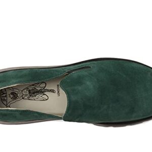 FLY London PECE406FLY Forest Green Suede EU 40 (US Women's 9-9.5) M