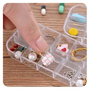ZZYINH AN207 1pc Square Jewelry Organizer Box Jewelry Display Box Engagement Ring for Earrings Necklace Bracelet Display Gift Box Holder Small Jewelry