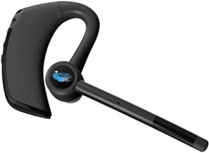 blueparrott m300-xt noise cancelling hands-free mono bluetooth headset for mobile phones with up to 14 hours of talk time for on-the-go mobile professionals & drivers (renewed)