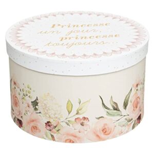 Atmosphera Set of 3 Round Princess Storage Boxes