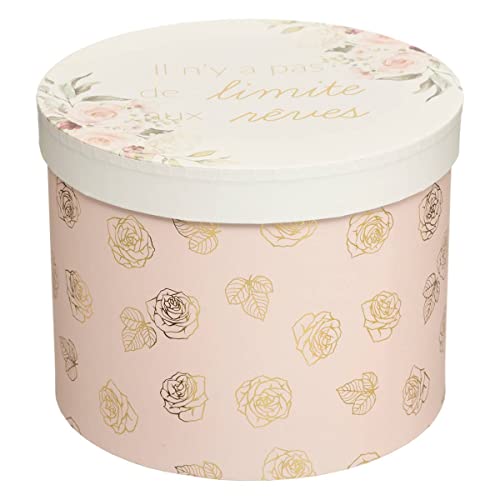 Atmosphera Set of 3 Round Princess Storage Boxes