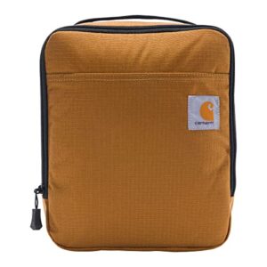 carhartt gear b0000373 cargo series insulated 4 can lunch cooler - one size fits all - carhartt brown