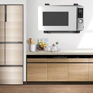 Microwave Oven Rack/Kitchen Rack/Kitchen Shelf,Microwave Oven Rack Wall Mount Microwave Shelf Stand Kitchen Storage Organizer Holder Rack (【FEATURE】Open Space Is More Convenient Than Cabinet.)