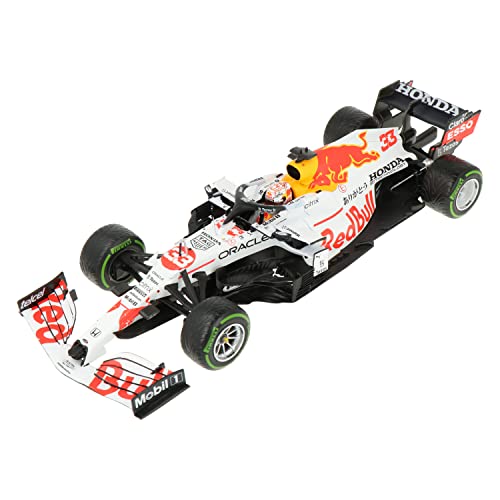 Minichamps 110211611 1:18 Red Bull Racing Honda RB16B-Sergio Perez-3rd Turkish GP 2021 Collectible Miniature Car, Multicoloured