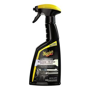 Meguiar's Ultimate Insane Shine Protectant Spray - Non-Greasy, Long-Lasting Shine for Vinyl, Rubber, and Plastic - Protects Against UV Rays and Fading - Easy to Use - 16 Oz