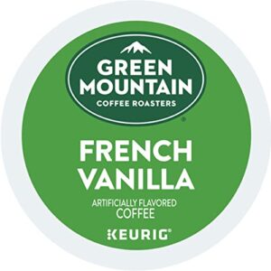 Green Mountain Coffee Roasters French Vanilla Coffee, Keurig Single-Serve K-Cup Pods, Light Roast, 48 Count