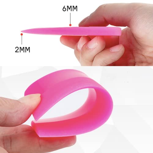 TPU Squeegee 3 in 1 Different Sizes for Car Anti-Scratch Rubber Scraper & Vinyl Wrap & Car Window Glass Tinting PPF Coating Windshield Squeegees 3pcs (Pink), TPUS001