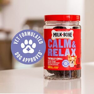 Milk-Bone Calm & Relax Dog Supplement, 60 Soft Chews