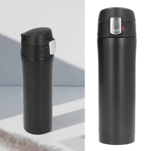 Insulated Water Bottle, 500ml Stainless Steel Insulated Water Bottle Double Wall Portable Vacuum Insulated Bottle for School Home Outdoor