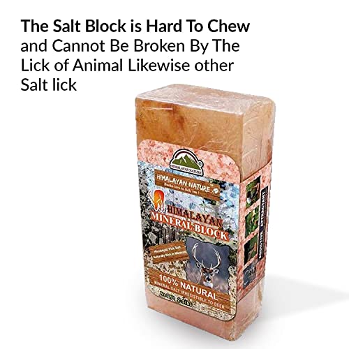 Himalayan Nature Licking Salt for Deer - 2 Pack