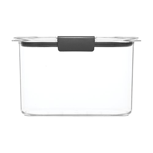 Rubbermaid Brilliance Pantry Airtight Food Storage Container, BPA-Free Plastic, Small, 8-Piece & Container, BPA-Free Plastic, Brilliance Pantry Airtight Food Storage, Open Stock, Brown Sugar (7.8 Cup)
