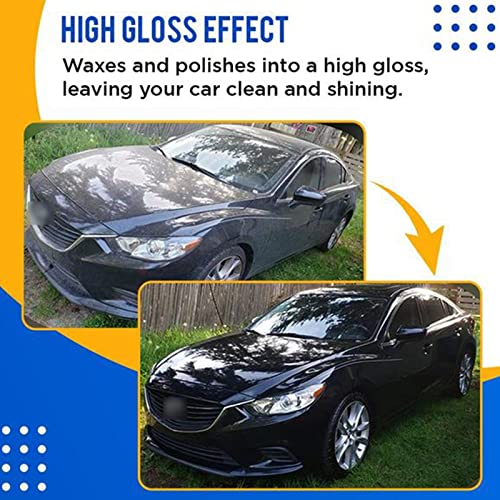 Car Cleaner Spray, Anti Scratch Hydrophobic Polish Nano Coating Agent with Sponge, 9H Super Ceramic Car Coating Hydrophobic Glass Coat for Car Paint Long-Lasting Protection (100ml)