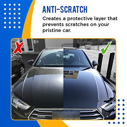 Car Cleaner Spray, Anti Scratch Hydrophobic Polish Nano Coating Agent with Sponge, 9H Super Ceramic Car Coating Hydrophobic Glass Coat for Car Paint Long-Lasting Protection (100ml)