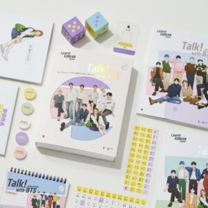 Talk! With BTS 1~2 (Japanese Edition) : Korean Learning Book for Beginners / How to Learn Korean / colloquial Korean / Learn Korean for Beginners