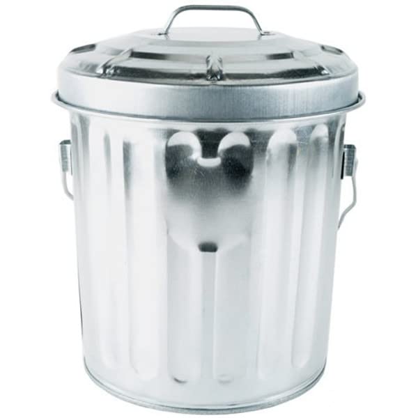 Omega Industrial OTSC-6 Trash Can 6 gal Galvanized