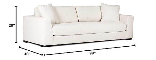 POLY & BARK Capri Sofas, Mist White