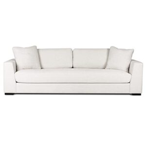 poly & bark capri sofas, mist white