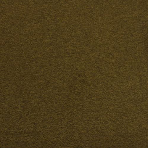 Texco Inc DTY Double Sided Brushed Stretch Fabric-2 Yards, Mustard Chambray