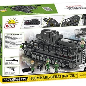 Cobi toys 1574 Pcs Hc WWII /2560/ 60Cm Karl-Gerat 040 "Ziu