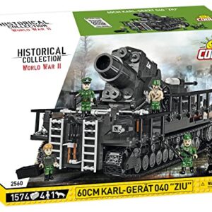 Cobi toys 1574 Pcs Hc WWII /2560/ 60Cm Karl-Gerat 040 "Ziu